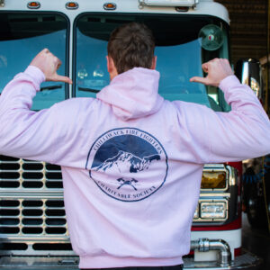 Pink Pull Over Hoodie - Image 2