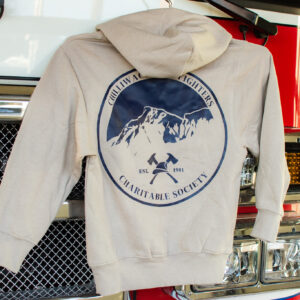 Youth Pull Over Hoodie Sand - Image 2